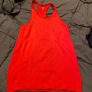 Zyia Copper Charged Tank. Size medium. Red